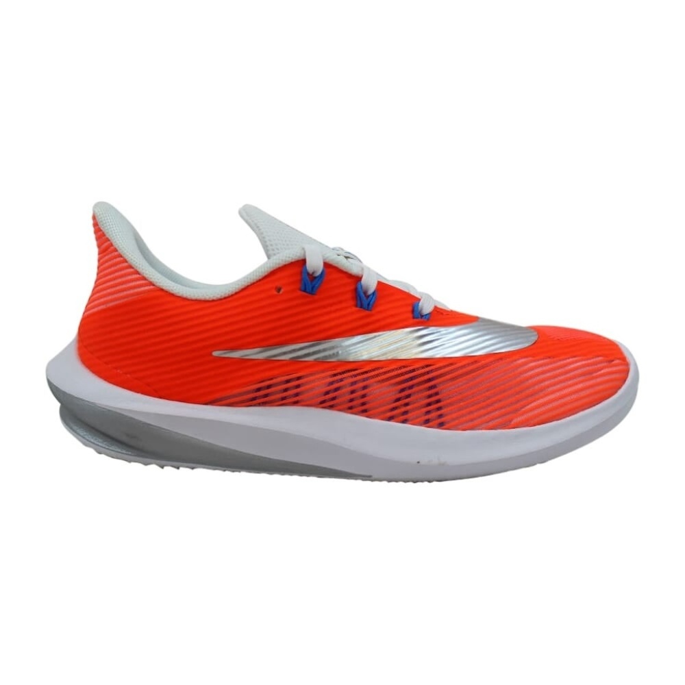 Nike Future Speed GS  Youth 7Y Running Gym Shoes AH3431-800 Orange & Blue